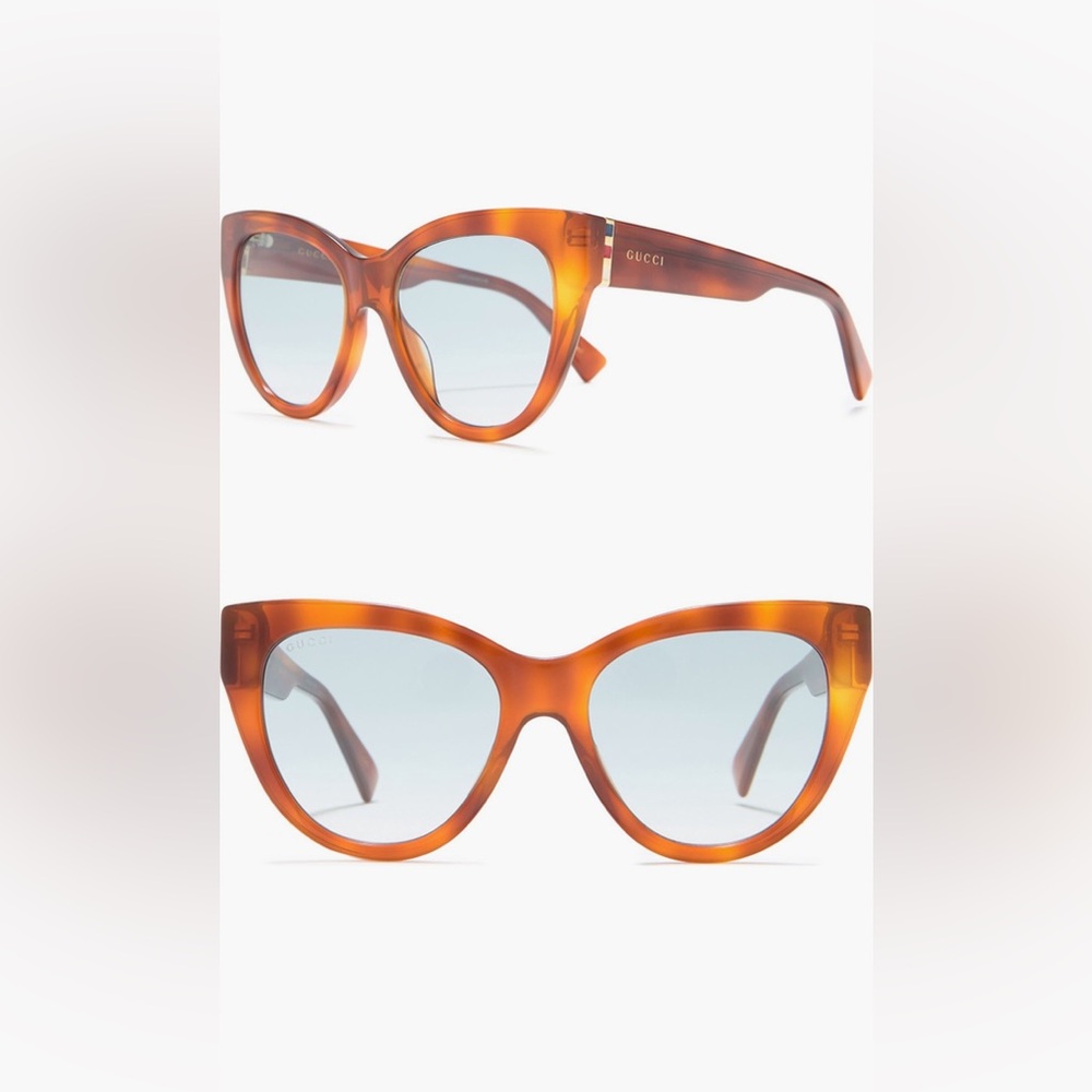 Gucci Core 53mm Cat Eye Sunglasses